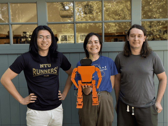 Photo: Zeroth Bot team members